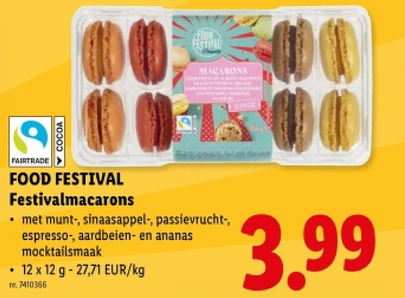 Festivalmacarons