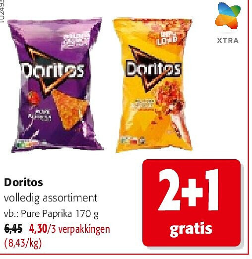 Doritos Pure Paprika 170 g