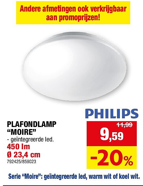PLAFONDLAMP “MOIRE”