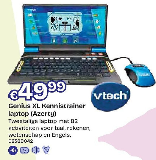 Genius XL Kennistrainer laptop (Azerty)