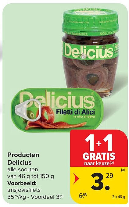 Producten Delicius