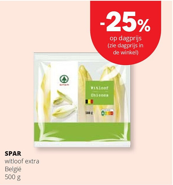 SPAR witloof extra België 500 g