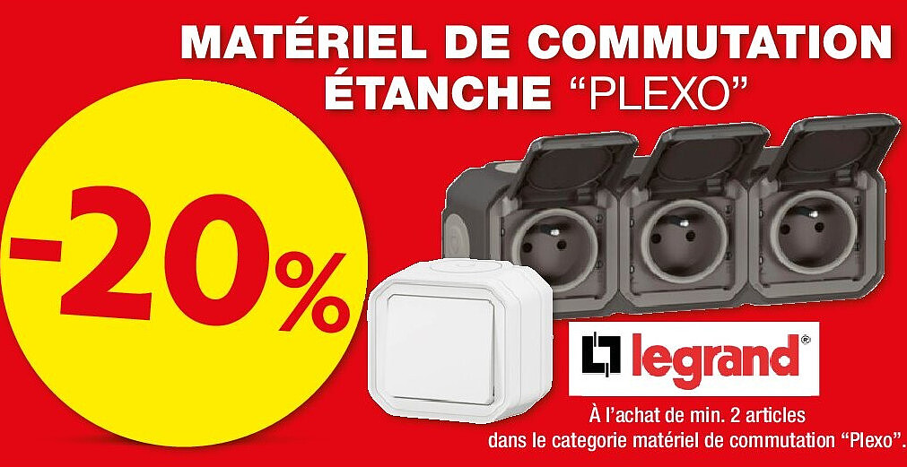 MATÉRIEL DE COMMUTATION ÉTANCHE “PLEXO”