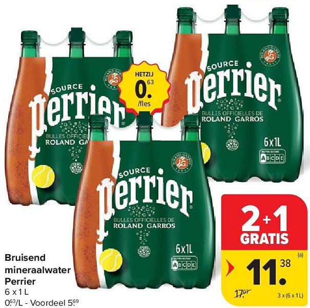 Bruisend mineraalwater Perrier