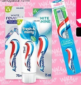 Aquafresh multipak en mini's, bijv. Fresh & Minty tandpasta 75 ml
