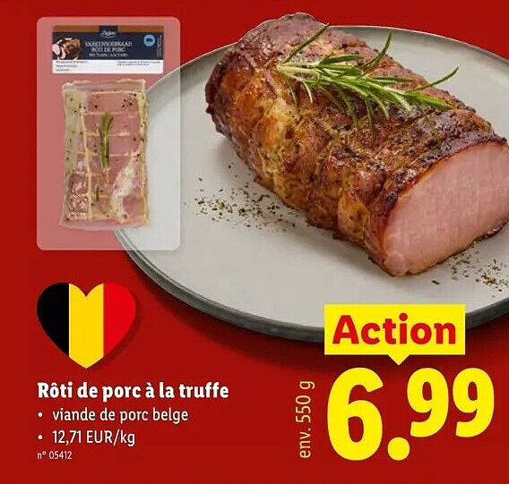 Rôti de porc à la truffe