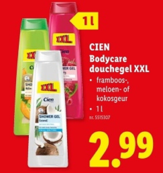 Bodycare douchegel XXL