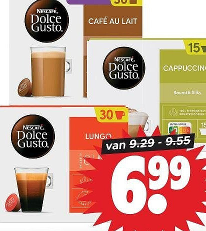 Nescafé Dolce Gusto koffiecups