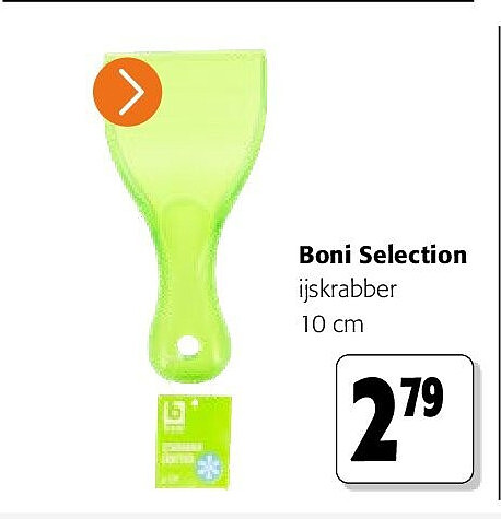 Boni Selection ijskrabber 10 cm