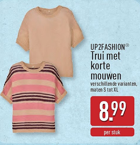 Trui met korte mouwen