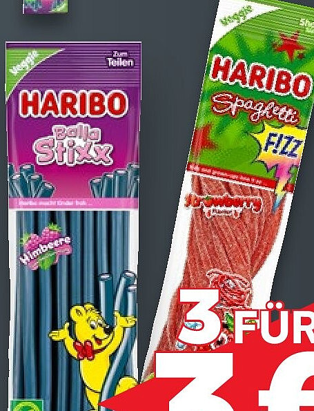 HARIBO Balla Stixx oder Spaghetti