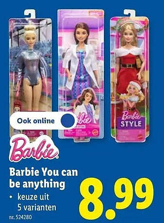Barbie You can be anything