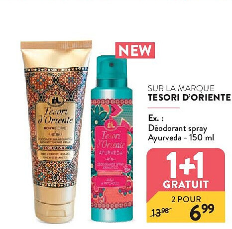 SUR LA MARQUE TESORI D’ORIENTE