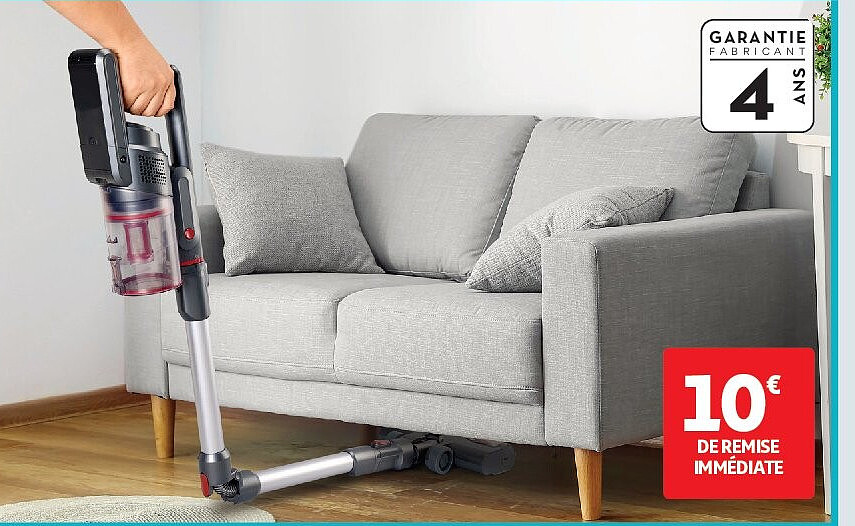 Aspirateur balai sans fil flexible Qilive Q.5431
