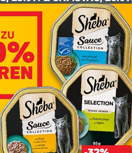 Sheba Katzenfutter Sauce Collection