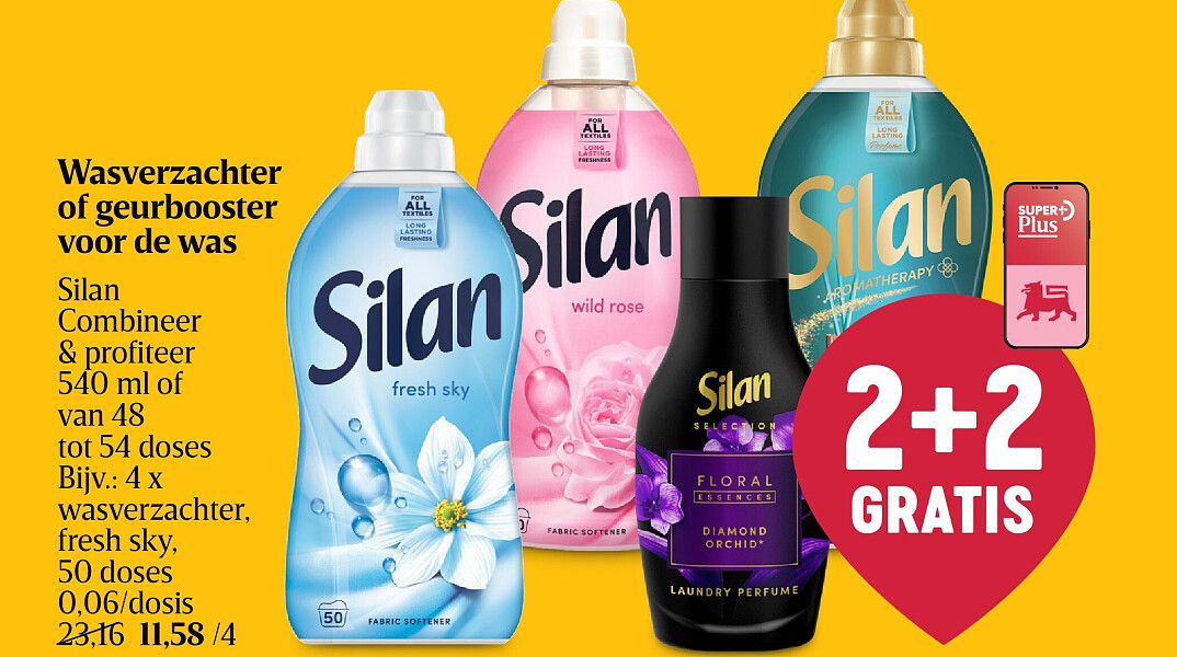 Wasverzachter of geurbooster voor de was