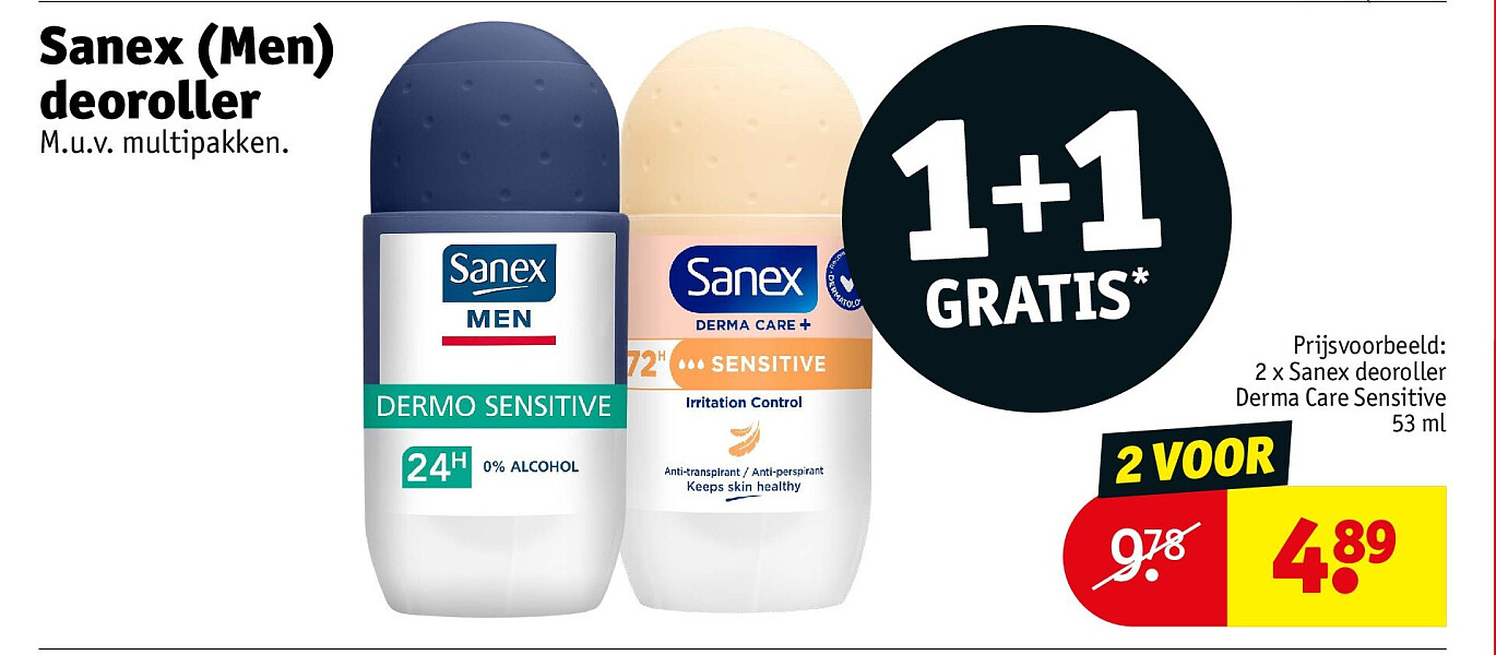 Sanex (Men) deoroller