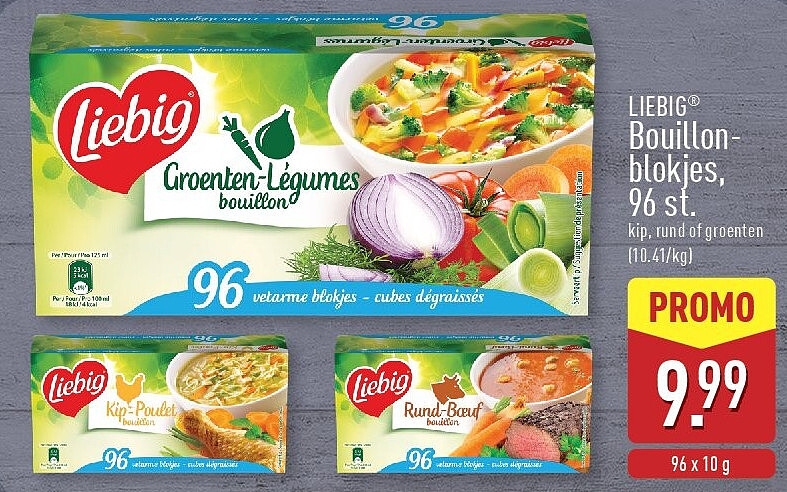 Bouillon­ blokjes, 96st.