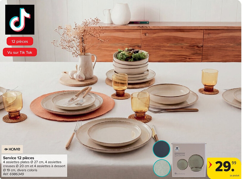 HOME Service 12 pièces