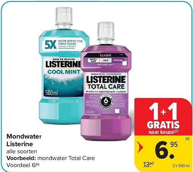 Mondwater Listerine
