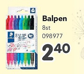 Balpen 8st 098977