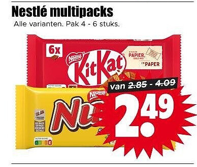 Nestlé multipacks
