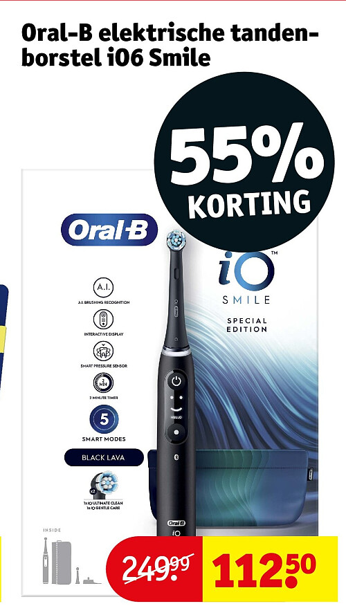 Oral-B elektrische tandenborstel iO6 Smile