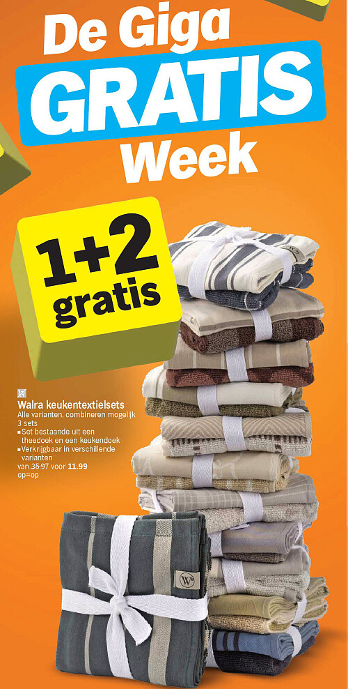 Walra keukentextielsets