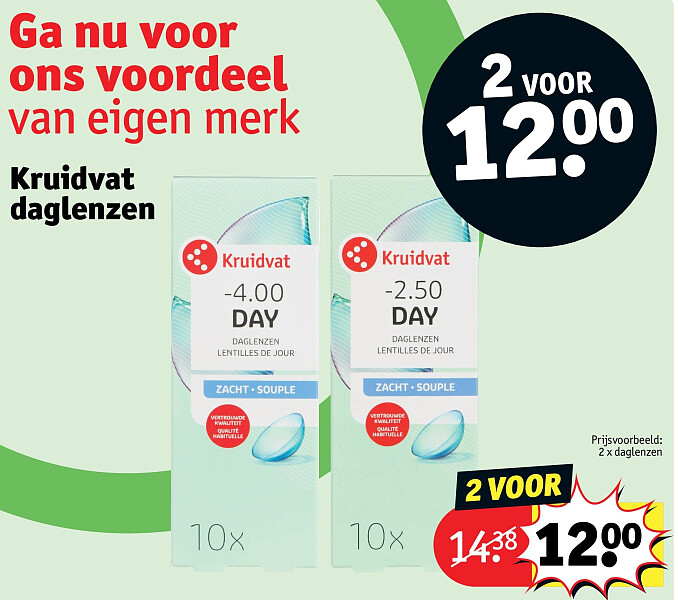 2 x daglenzen