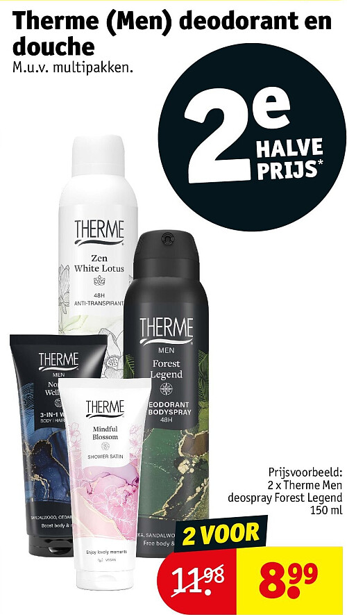 Therme (Men) deodorant en douche