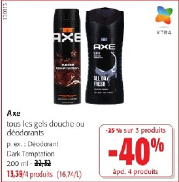 Axe Déodorant Dark Temptation 200 ml