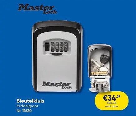 Sleutelkluis Middelgroot Nr. 11620