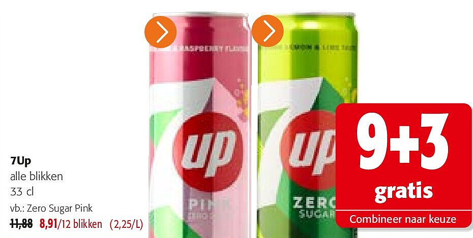7Up Zero Sugar Pink