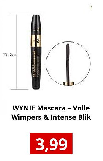 WYNIE Mascara – Volle Wimpers & Intense Blik
