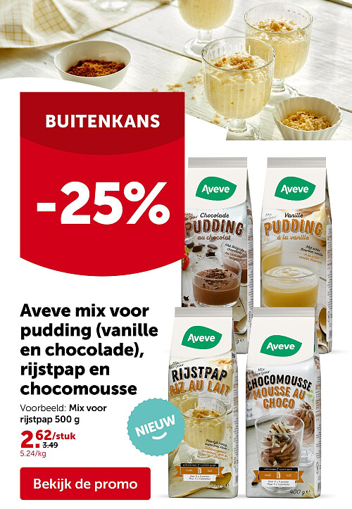 Mix voor rijstpap 500 g