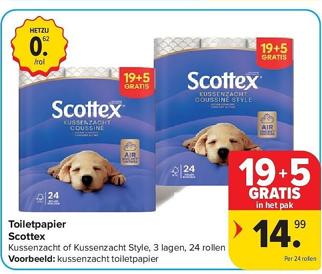 Toiletpapier Scottex