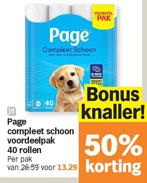 Page compleet schoon voordeelpak 40 rollen