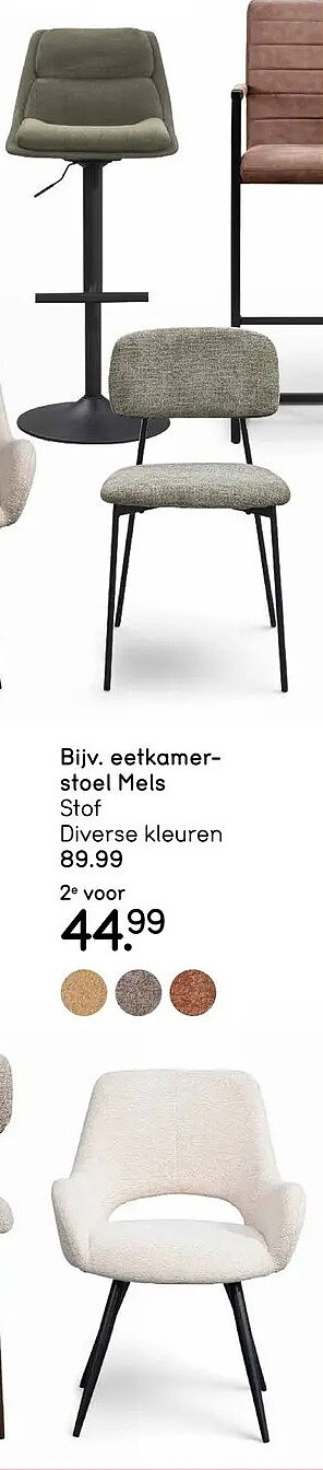 Eetkamerstoel Mels