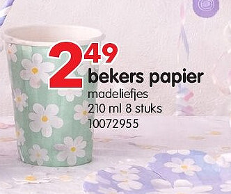 bekers papier