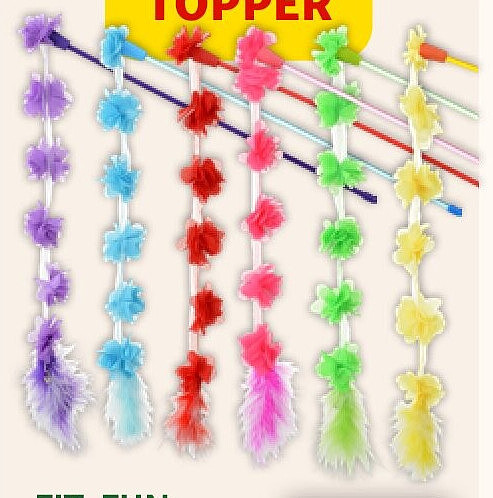 FIT+FUN kattenhengel met bloemen