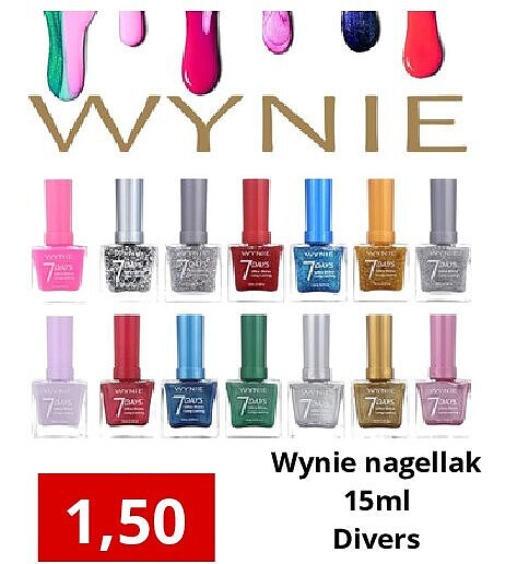 Wynie nagellak 15ml Divers