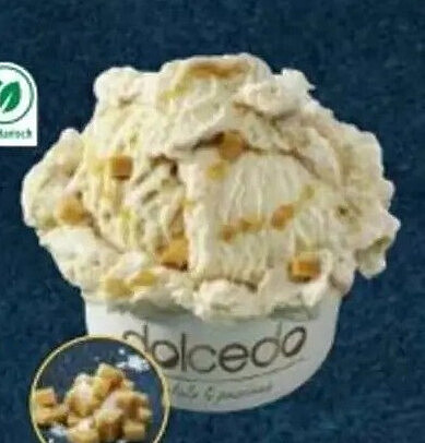11091 'dolcedo' roomijs karamel met zeezout