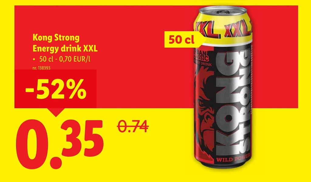 Energy drink XXL