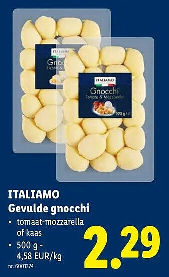Gevulde gnocchi