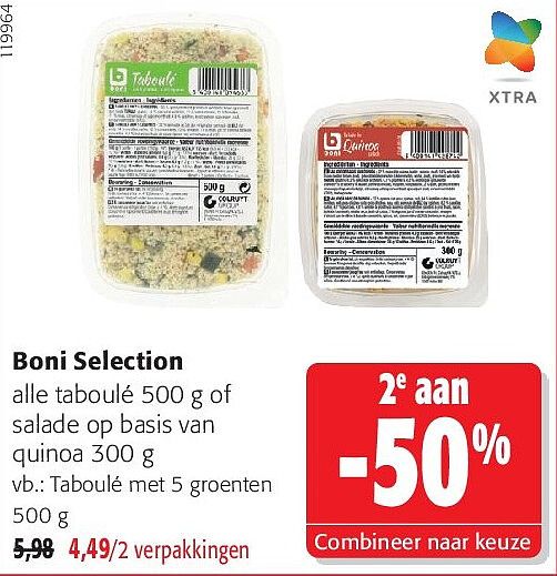 Boni Selection Taboulé met 5 groenten 500 g