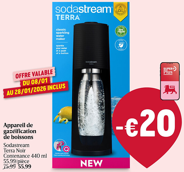 Appareil de gazéification de boissons