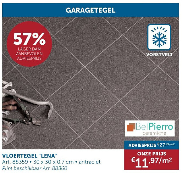 VLOERTEGEL "LENA"