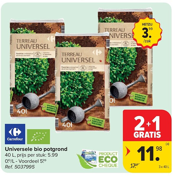 Universele bio potgrond