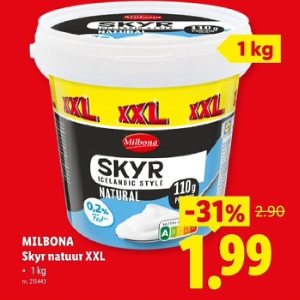 Skyr natuur XXL