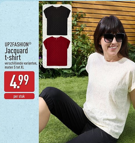 Jacquard t-shirt